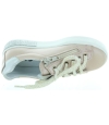 Girls pink high instep sneakers with arches