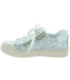 Best flexible silver leather sneakers for kids