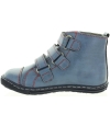 Good leather blue high top child boots Good leather blue high top child boots