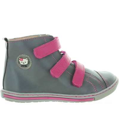 High top gray leather shoes for toe walkers High top gray leather shoes for toe walkers