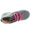 High top gray leather shoes for toe walkers High top gray leather shoes for toe walkers