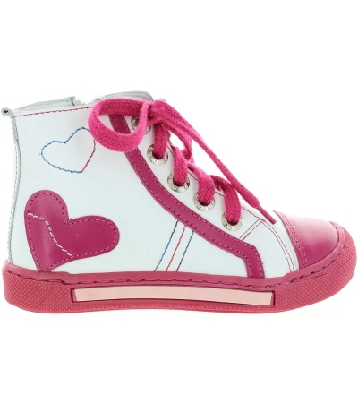 Ankle supination stop girls ankle leather high sneakers Ankle supination stop girls ankle leather high sneakers