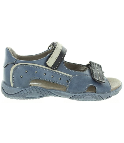Natural leather boys closed heel sandals Natural leather boys closed heel sandals