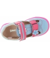 Girls sandals with closed heel