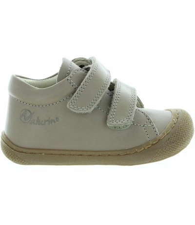 Beige natural leather soft shoes for new walkers Beige natural leather soft shoes for new walkers