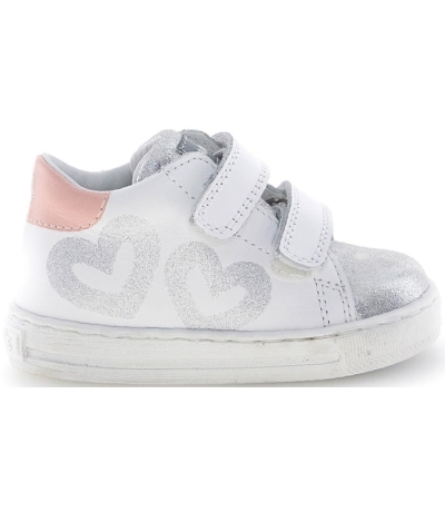 High tops from Europe in white leather