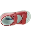 Red leather ankle high sandals for toddler Red leather ankle high sandals for toddler
