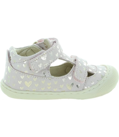 Deformed kids feet correction leather sandals 