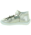 Closed toe baby gold leather sandals Closed toe baby gold leather sandals