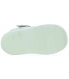 Children silver leather sandals