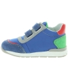European ankle supportive blue sneakers