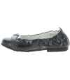 Dress slip on navy ballerinas for girls