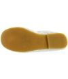 European silver slip on flats for girls 
