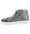 Silver leather ankle boots for a child Silver leather ankle boots for a child