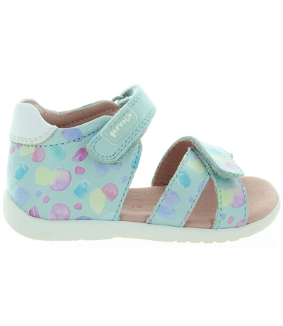 Closed back girls quality ankle sandals