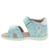 Closed back girls quality ankle sandals