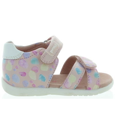 Early walking orthopedic colorful sandal for a toddler