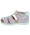 European leather baby pink sandals 