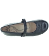 Dressy or school shoes for a girl in navy leather