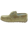 Natural beige leather loafers for child Natural beige leather loafers for child