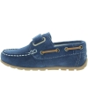 Blue suede dress loafers for boys from Spain Blue suede dress loafers for boys from Spain