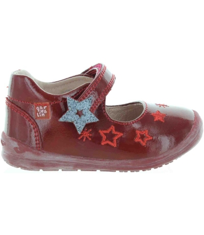 Red heel support baby shoes with arches Red heel support baby shoes with arches