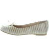 Beige leather sturdy flats for girls Beige leather sturdy flats for girls