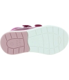 Tippy toe silver walking footwear for girls with weak ankles