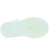 Silver sneakers for girls from Europe