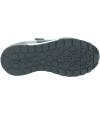 Gray sneakers for kids with leather arches inside