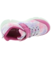 Purple leather/mash material sneakers for girls