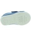Baby blue ankle sneakers for new walker