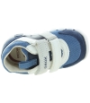 Ankle high orthopedic leather sneakers for baby boys