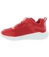 Red cool sneakers for boys to wear in a Summer 