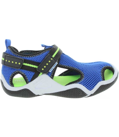 Water sandals for boy in blue and lime color Water sandals for boy in blue and lime color
