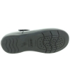 Classic black leather shoes for girls 