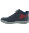 Waterproof blue leather warm snow boots for boys Waterproof blue leather warm snow boots for boys