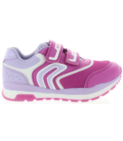 Pink sneakers for girls with arches by Geox Pink sneakers for girls with arches by Geox