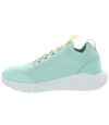 Turquoise leather sneakers for girls with ankle support Turquoise leather sneakers for girls with ankle support