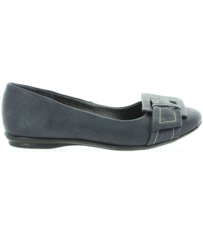 Soft leather European ballerinafor wide feet