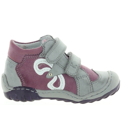 Special purple shoes for child with foot problems Special purple shoes for child with foot problems