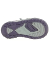 Special purple shoes for child with foot problems Special purple shoes for child with foot problems