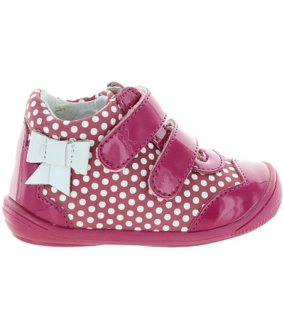 Baby girls pink high tops for new walkers Baby girls pink high tops for new walkers
