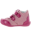 Baby girls pink high tops for new walkers Baby girls pink high tops for new walkers