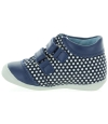 Baby learning to walk blue high top shoes Baby learning to walk blue high top shoes