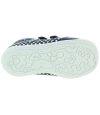 Baby learning to walk blue high top shoes Baby learning to walk blue high top shoes