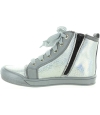 Medical corrective fashion high top silver sneakers Medical corrective fashion high top silver sneakers