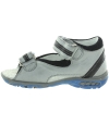 Leather closed heel high sandals for boys