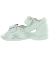 Toddler girls wide and high instep sandals