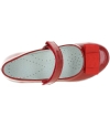 Red leather dress up shoes for girls Red leather dress up shoes for girls